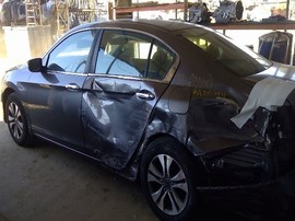 2014 HONDA ACCORD, GRAY, LX MODEL, 2.4, AT.   A25194